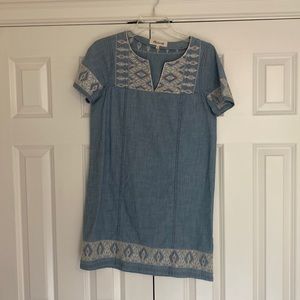 Madewell denim dress. XS